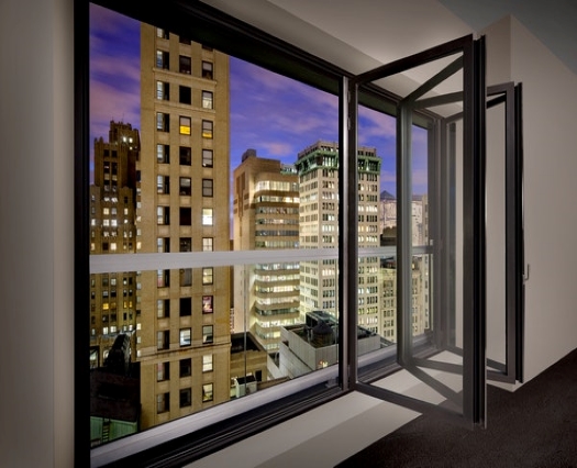 Aluminum framed casement window product of Shree Alusys Company